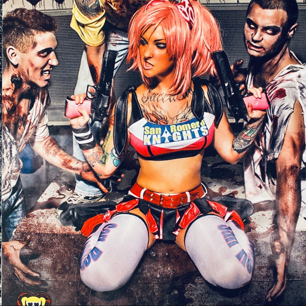 Custom lollipop chainsaw Juliet cosplay costume